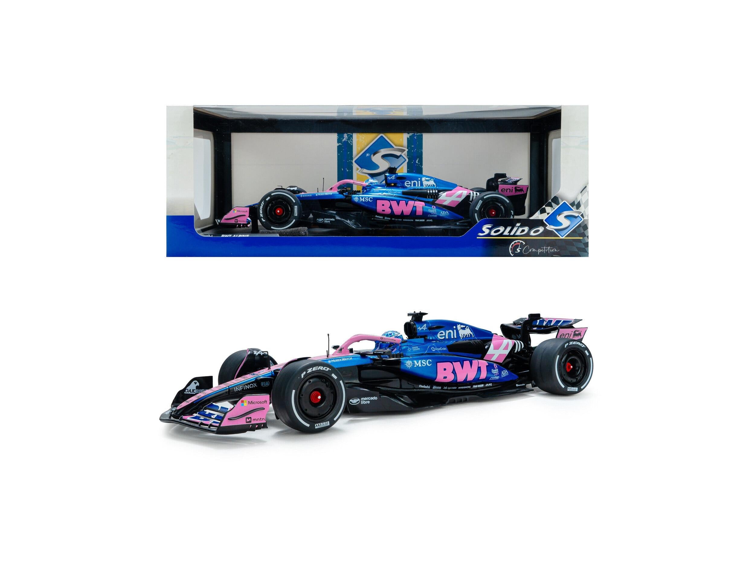 Alpine A525 F1 Bahrain GP 2025 #10 Pierre Gasly 1:18 Scale Solido Diecast Model Car-Solido-Diecast Model Centre