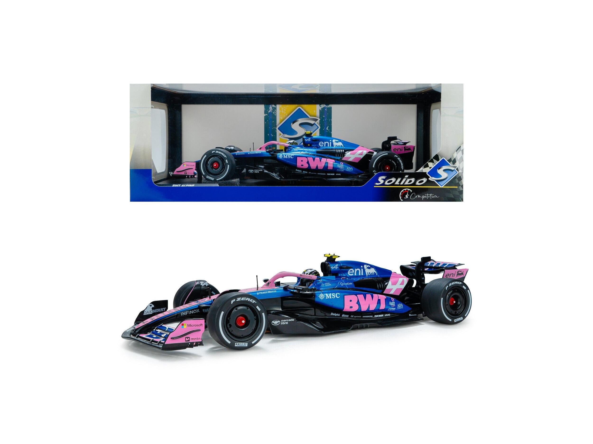 Alpine A525 F1 Chinese GP 2025 #7 Jack Doohan 1:18 Scale Solido Diecast Model Car-Solido-Diecast Model Centre