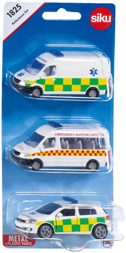 Ambulance Set 1:87 Scale Siku-Siku-Diecast Model Centre