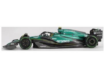 Aston Martin AMR24 F1 Canadian GP 2024 #14 Fernando Alonso 1:64 Scale Diecast Model Car – MINI GT-MINI GT-Diecast Model Centre