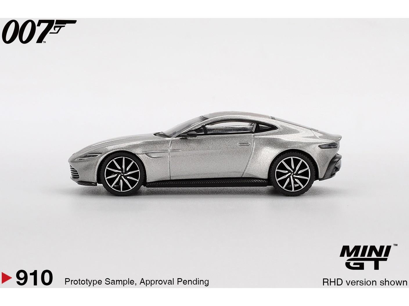 Aston Martin DB10 Spectre (RHD) Dutch Blister Packaging 1:64 Scale Diecast Model Car – MINI GT-MINI GT-Diecast Model Centre