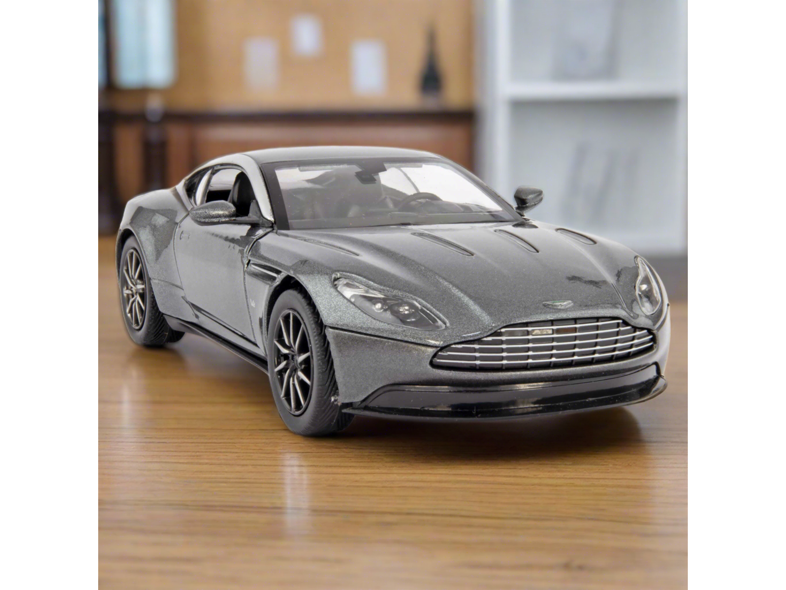 Aston Martin DB11 Diecast Model Car silver 1:24 Scale