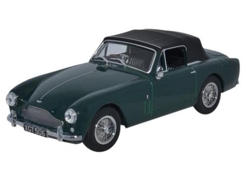 Aston Martin DB2 Mk3 DHC Dark British Racing Green 1:43 Scale Diecast Car – Oxford Diecast-Oxford Diecast-Diecast Model Centre