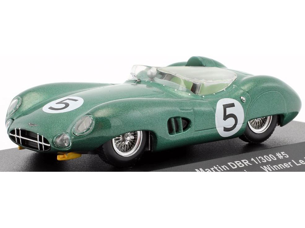Aston Martin DBR1 RHD #5 Winner 24h Le Mans 1959 Salvadori/Shelby 1:43 Scale IXO Diecast Model Car-IXO-Diecast Model Centre