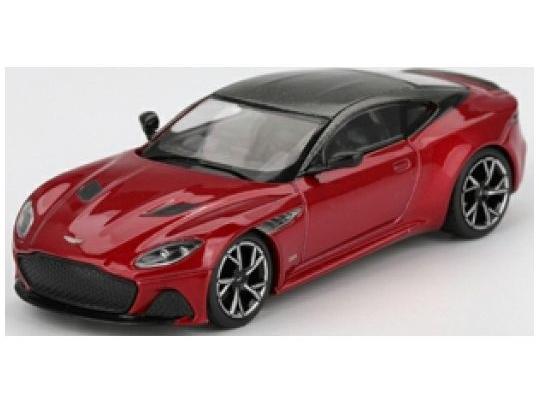 Aston Martin DBS Hyper Red (LHD) 1:64 Scale MINI GT Diecast Model-MINI GT-Diecast Model Centre
