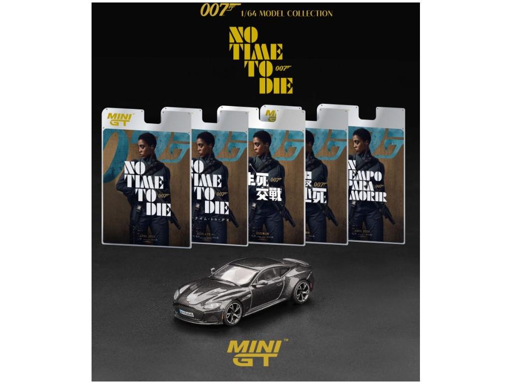 Aston Martin DBS James Bond No Time To Die 1:64 Scale MINI GT Diecast Model-MINI GT-Diecast Model Centre