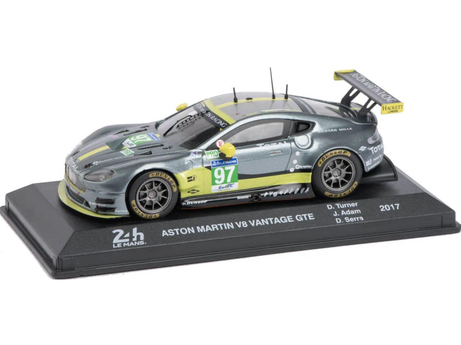 Aston Martin V8 Vantage GTE #97 17th Le Mans 24H 2017 Turner/Adam/Serra 1:43 Scale Diecast Model Car-Unbranded-Diecast Model Centre
