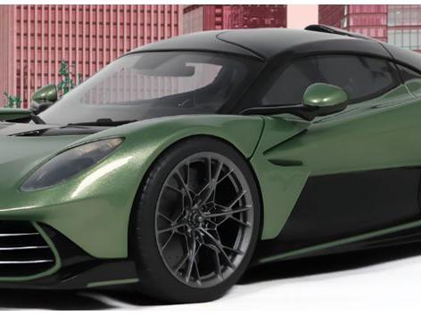 Aston Martin Valhalla Green 2025 1:18 Scale GT Spirit Resin Model Car-GT Spirit-Diecast Model Centre