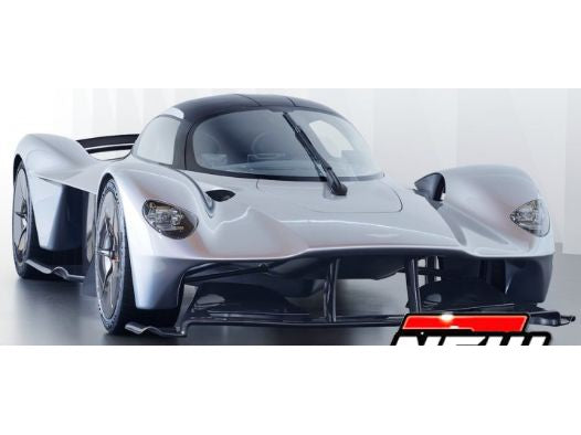 Aston Martin Valkyrie 2022 white 1:18 Scale Model Car
