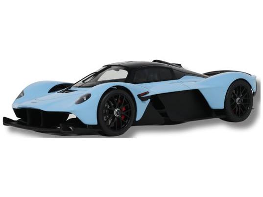 Aston Martin Valkyrie Blue 2023 1:18 Scale GT Spirit Resin Model Car-GT Spirit-Diecast Model Centre