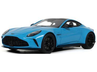Aston Martin Vantage Elwood Blue 2024 1:18 Scale Resin Model Car – GT Spirit-GT Spirit-Diecast Model Centre