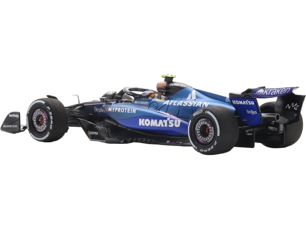 Atlassian Williams FW47 #55 3rd F1 Qatar GP 2025 Carlos Sainz w/Pit Board 1:43 Scale Resin Car – Spark-Spark-Diecast Model Centre