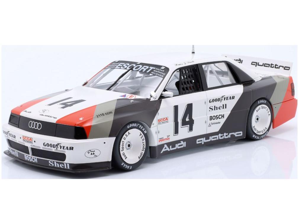 Audi 200 Quattro #14 Winner Cleveland Trans Am 1988 H.J. Stuck 1:18 Scale Werk83 Diecast Model Car-Werk83-Diecast Model Centre