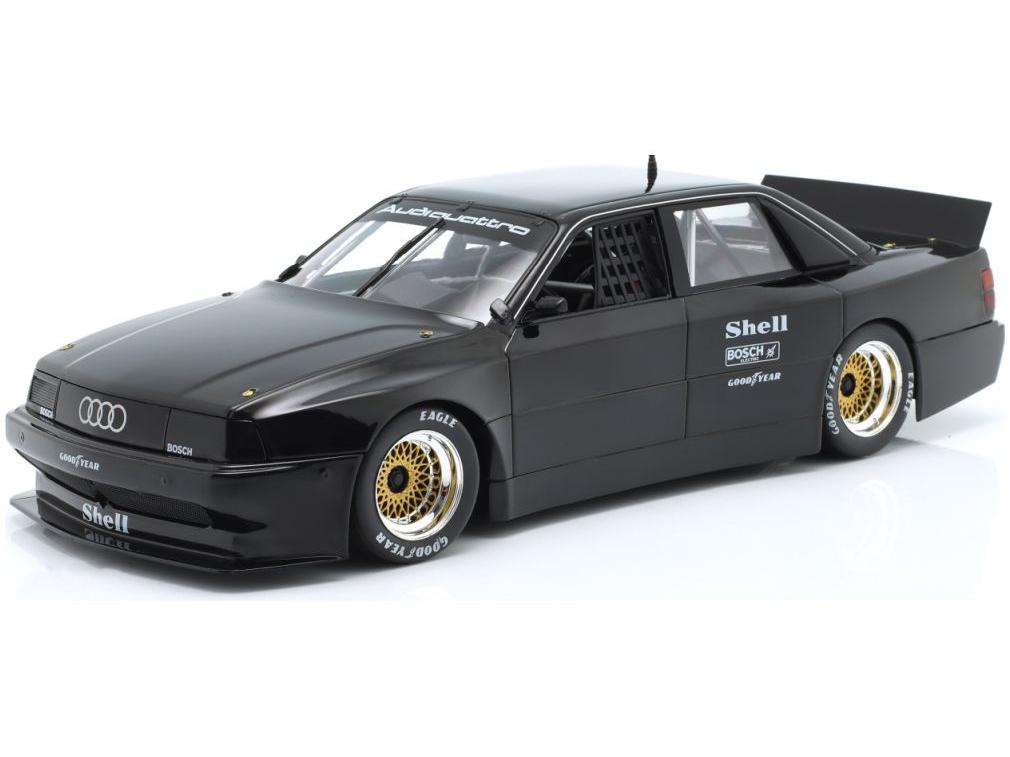 Audi 200 Quattro Trans-Am Testcar 1987 Black H.-J. Stuck/W. Rohrl/H. Haywood 1:18 Scale Werk83 Diecast Model Car-Werk83-Diecast Model Centre