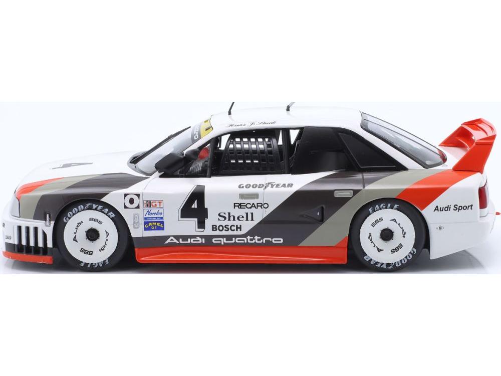 Audi 90 IMSA GTO #4 2nd Portland IMSA 1989 Hans Joachim 'Strietzel' Stuck 1:18 Scale Werk83 Diecast Model Car-Werk83-Diecast Model Centre