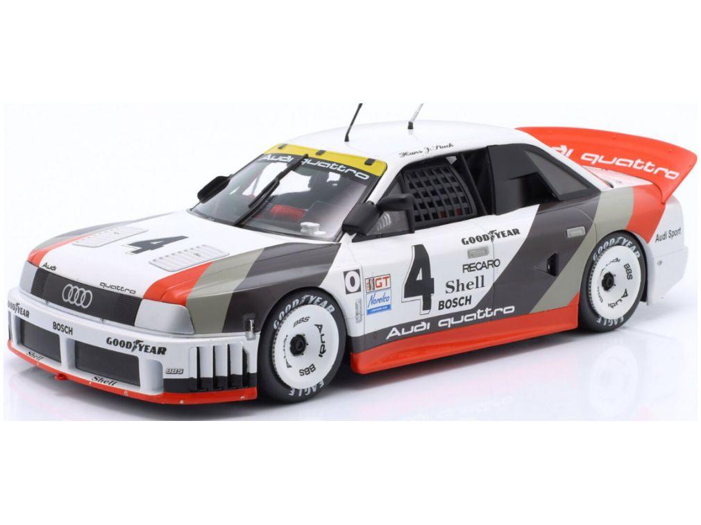 Audi 90 ISMA GTO #4 Sieger Sears Point 1989 Hans-Joachim Stuck 1:18 Scale Werk83 Diecast Model Car-Werk83-Diecast Model Centre