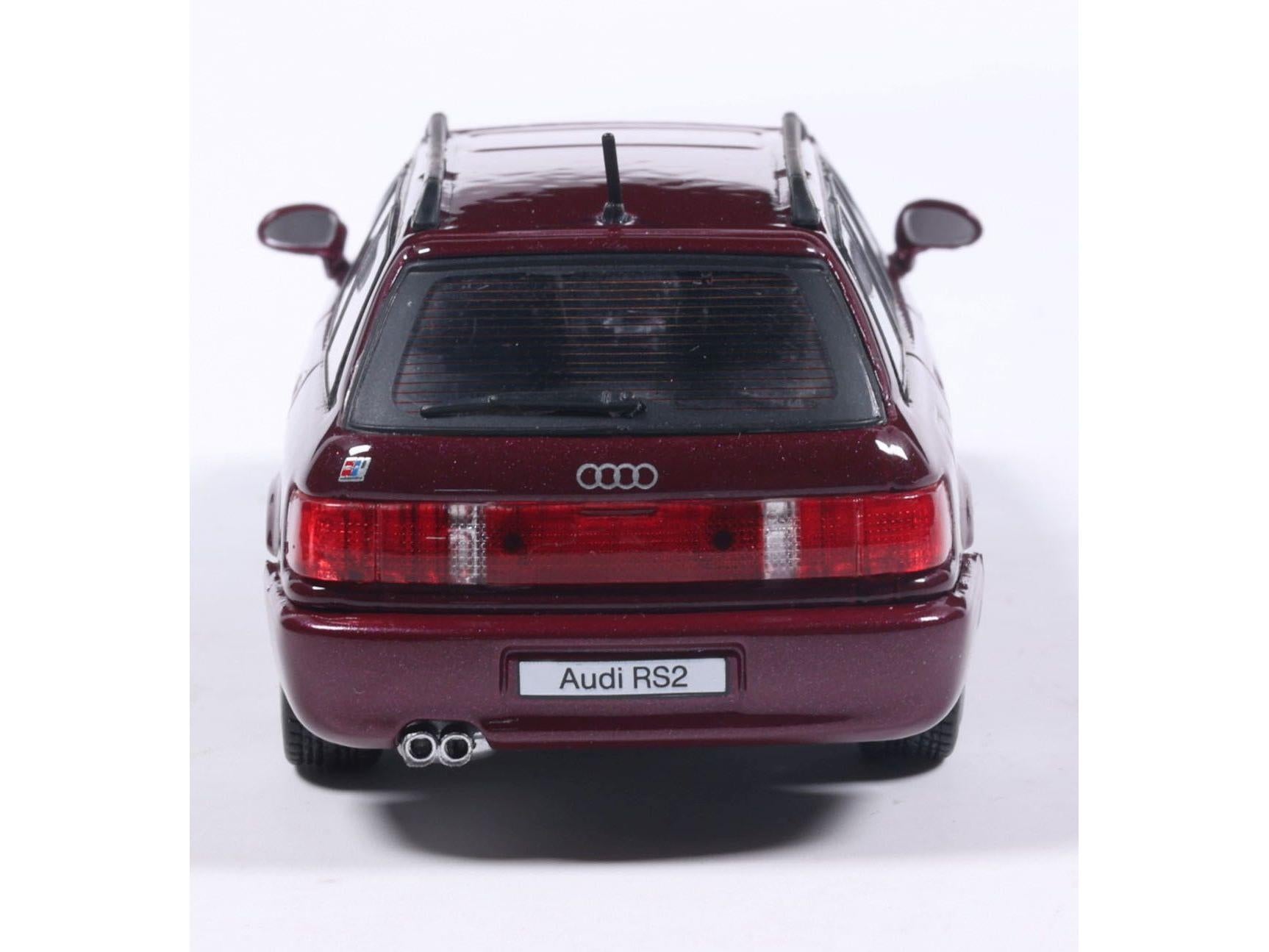 Audi Avant RS2 Ruby Red 1995 1:43 Scale Solido Diecast Model Car-Solido-Diecast Model Centre