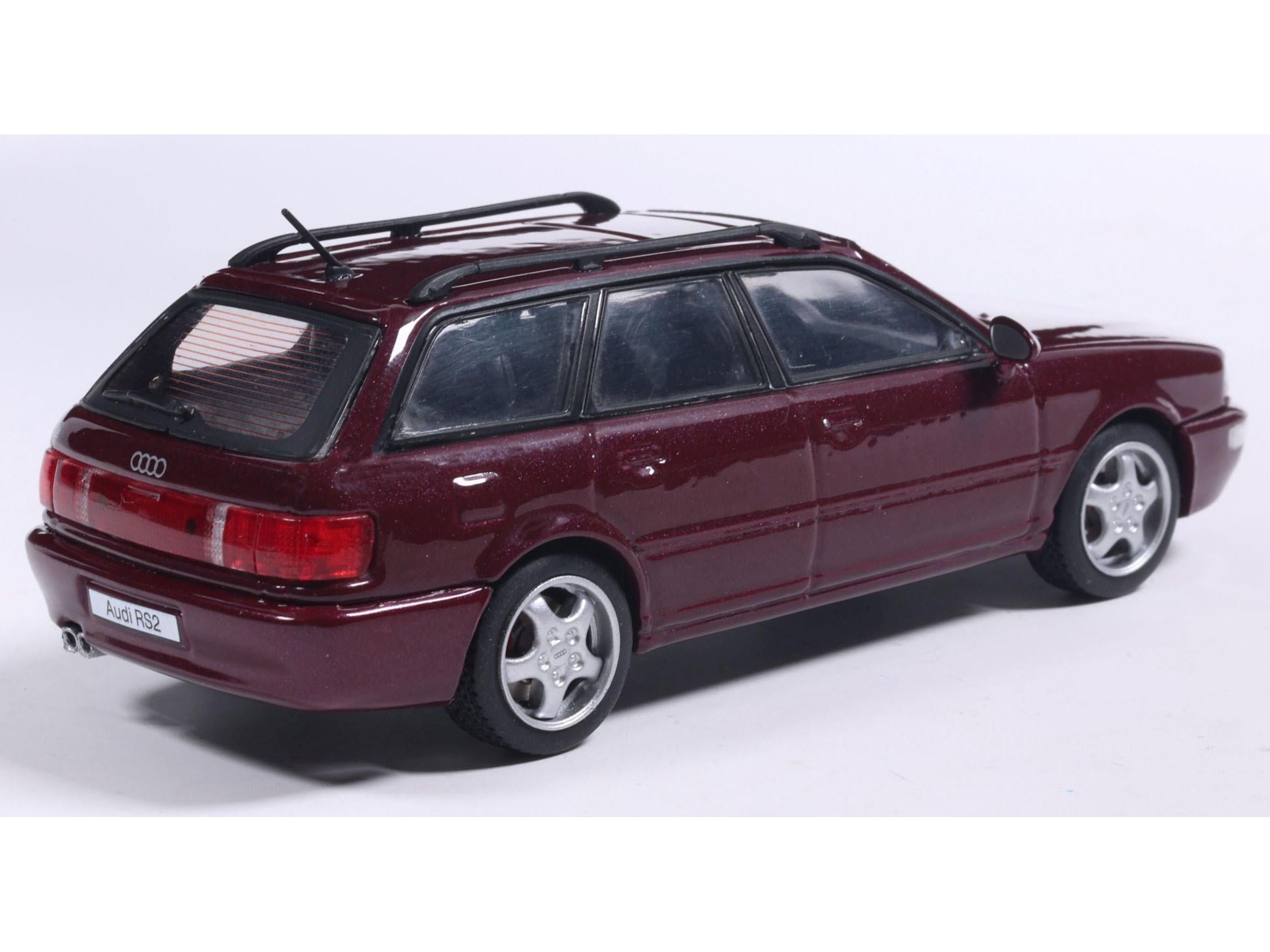 Audi Avant RS2 Ruby Red 1995 1:43 Scale Solido Diecast Model Car-Solido-Diecast Model Centre