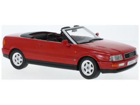 Audi Cabriolet 1991 red - 1:18 Scale Diecast Model Car-Model Car Group-Diecast Model Centre