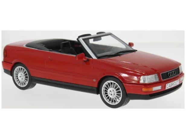 Audi Cabriolet Red 1991 1:18 Scale Model Car Group Model Car-Model Car Group-Diecast Model Centre