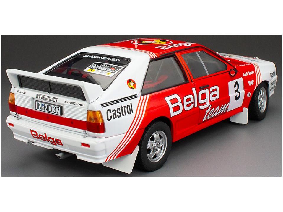 Audi Quattro A1 #3 M.Duez/W.Lux Lotto Haspengouw Rally 1983 (999pcs) 1:18 Scale Sun Star Diecast Model Car-Sun Star-Diecast Model Centre