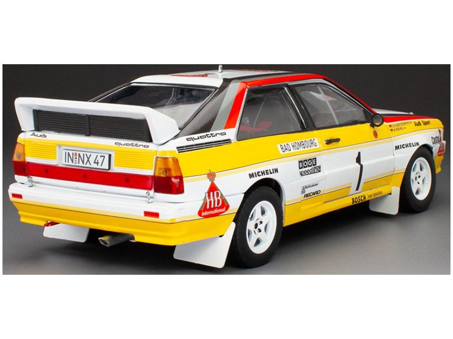 Audi Quattro A2 #1 W.Rohrl/C.Geistdorfer Rallye Monte Carlo 1984 (999pcs) 1:18 Scale Sun Star Diecast Model Car-Sun Star-Diecast Model Centre