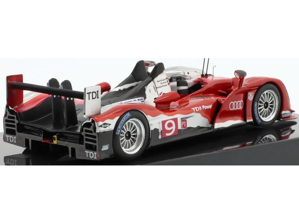 Audi R15 TDI #9 Winner 24h Le Mans 2010 Rockenfeller/Bernhard/Dumas 1:43 Scale IXO Diecast Model Car-IXO-Diecast Model Centre