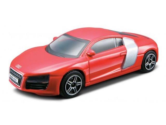 Audi R8 2009 Red 1:43 Scale Bburago Diecast Toy Car-Bburago-Diecast Model Centre
