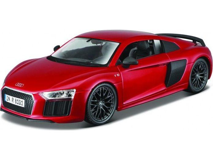 Audi R8 V10 Plus Metal Kit Red 1:24 Scale Maisto-Maisto-Diecast Model Centre