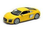 Audi R8 V10 Yellow 1:24 Scale Welly Diecast Model-Welly-Diecast Model Centre