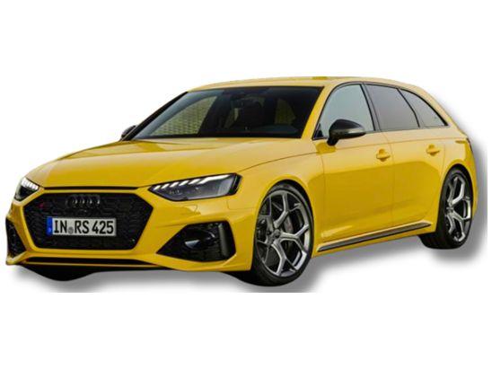 Audi RS 4 25th Anniversary Yellow 2024 1:18 Scale GT Spirit Resin Model Car-GT Spirit-Diecast Model Centre