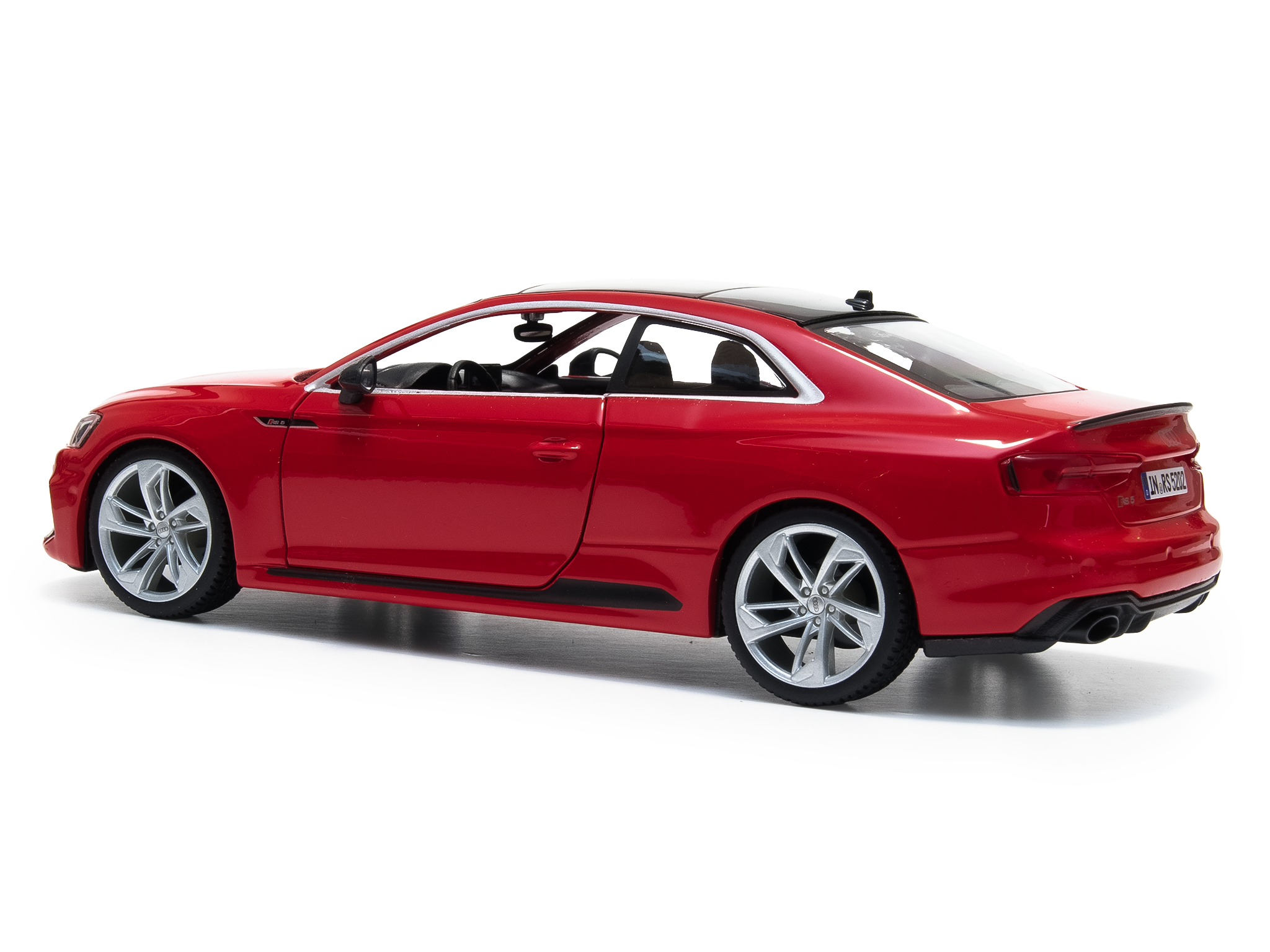 Audi RS 5 Coupe 2019 red 1:24 Scale Model Car