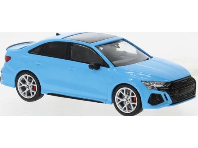 Audi RS3 Light Blue 2022 1:43 Scale IXO Diecast Model Car-IXO-Diecast Model Centre
