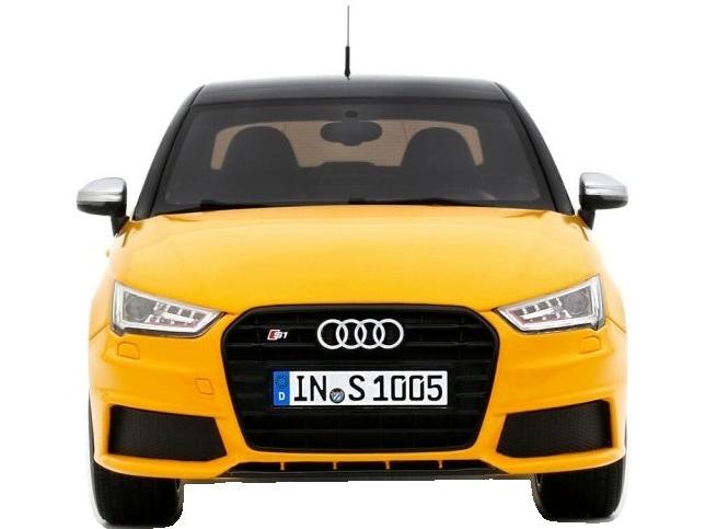 Audi S1 Sportback Vegas Yellow 2015 1:18 Scale Resin Car – OttOmobile-OttOmobile-Diecast Model Centre
