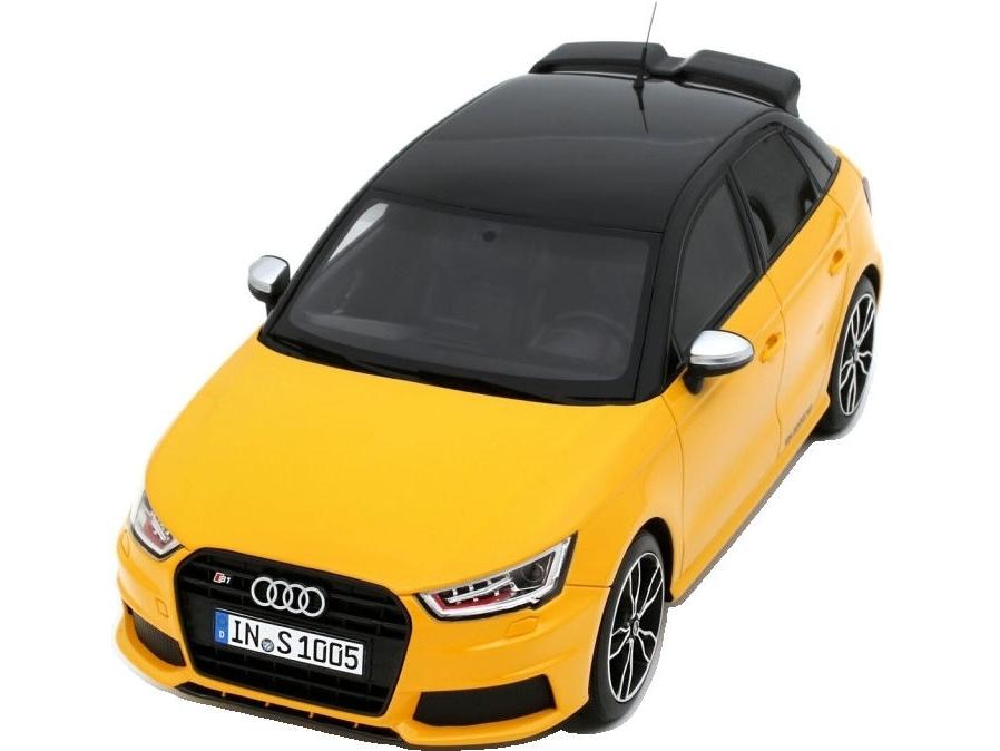 Audi S1 Sportback Vegas Yellow 2015 1:18 Scale Resin Car – OttOmobile-OttOmobile-Diecast Model Centre