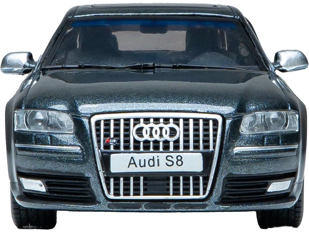 Audi S8 (D3) Daytona Grey 2010 1:43 Scale Diecast Car – Solido-Solido-Diecast Model Centre