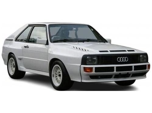 Audi Sport Quattro 1985 White 1:24 Scale Bburago Diecast Model Car-Bburago-Diecast Model Centre