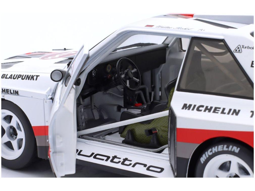 Audi Sport Quattro S1 E2 #1 Winner Pikes Peak 1987 Walter Rohrl w/Collectors Box 1:18 Scale Werk83 Diecast Model Car-Werk83-Diecast Model Centre