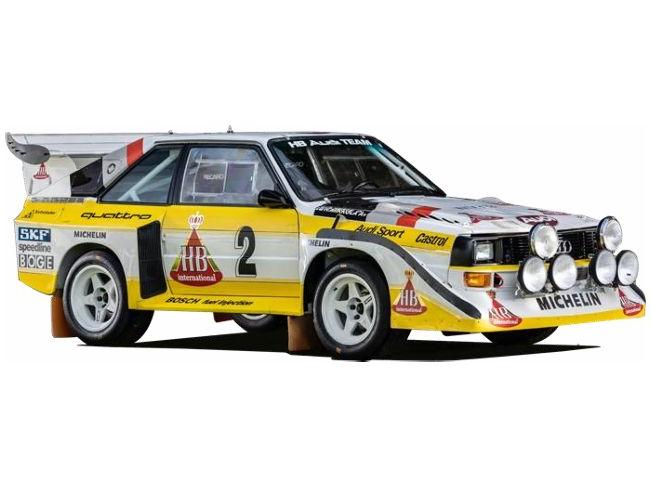 Audi Sport Quattro S1 E2 1:43 Scale Bburago Diecast Model Car-Bburago-Diecast Model Centre