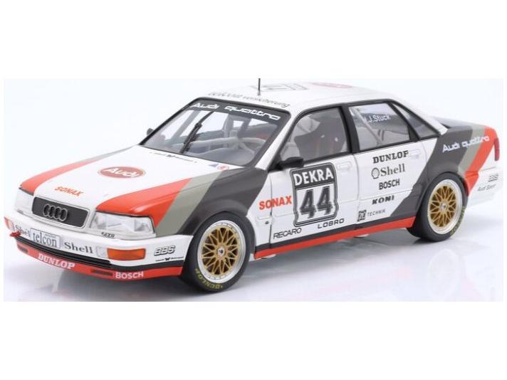 Audi V8 Quattro #44 DTM Champion 1990 Hans-Joachim Stuck 1:18 Scale Werk83 Diecast Model Car-Werk83-Diecast Model Centre