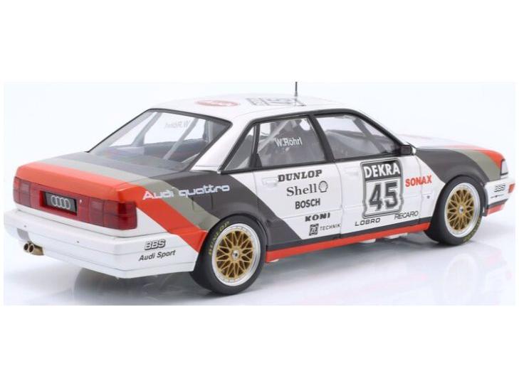 Audi V8 Quattro #45 DTM 1990 Walter Rohrl 1:18 Scale Werk83 Diecast Model Car-Werk83-Diecast Model Centre
