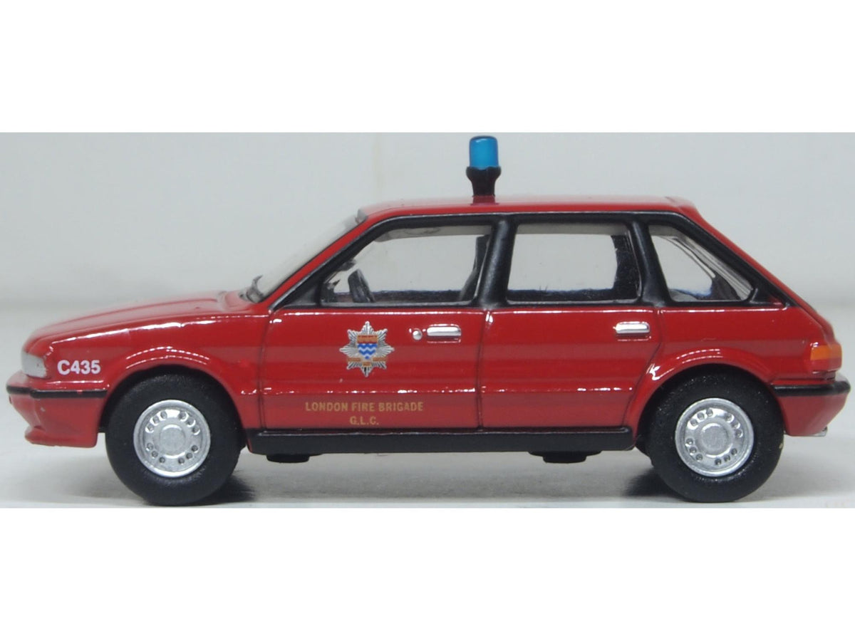 Austin Maestro London Fire Brigade 1:76 Scale Diecast Car – Oxford Diecast-Oxford Diecast-Diecast Model Centre