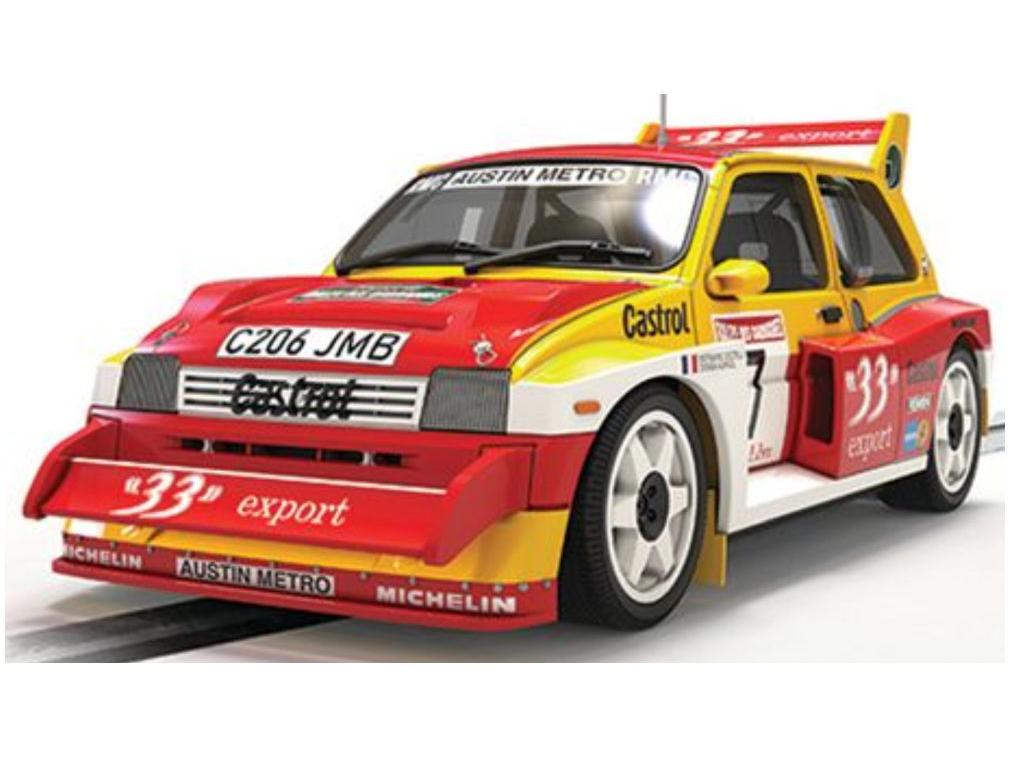 Austin Metro 6R4 Didier Auriol 1:32 Scale Scalextric Slot Racing Car-Scalextric-Diecast Model Centre