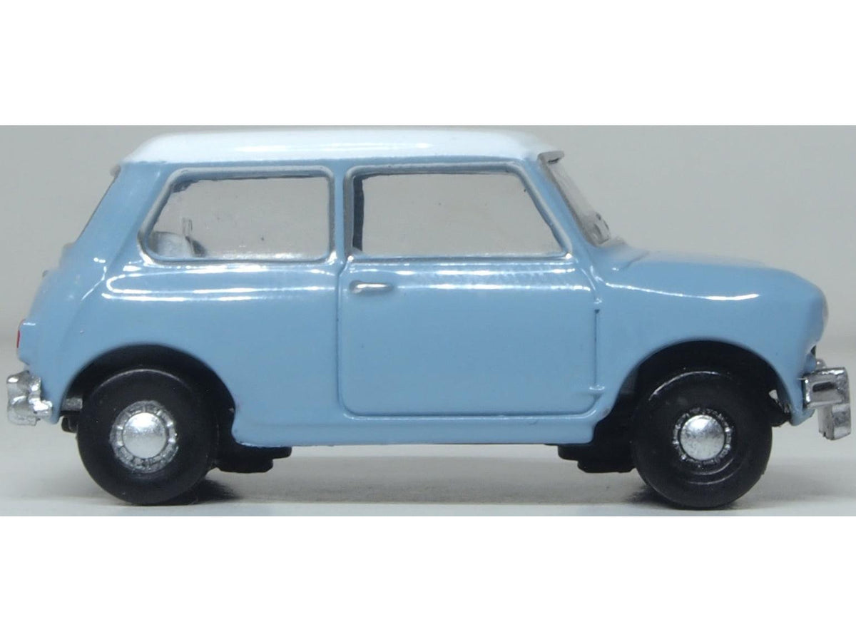 Austin Mini Speedwell Blue 1:76 Scale Diecast Car – Oxford Diecast-Oxford Diecast-Diecast Model Centre