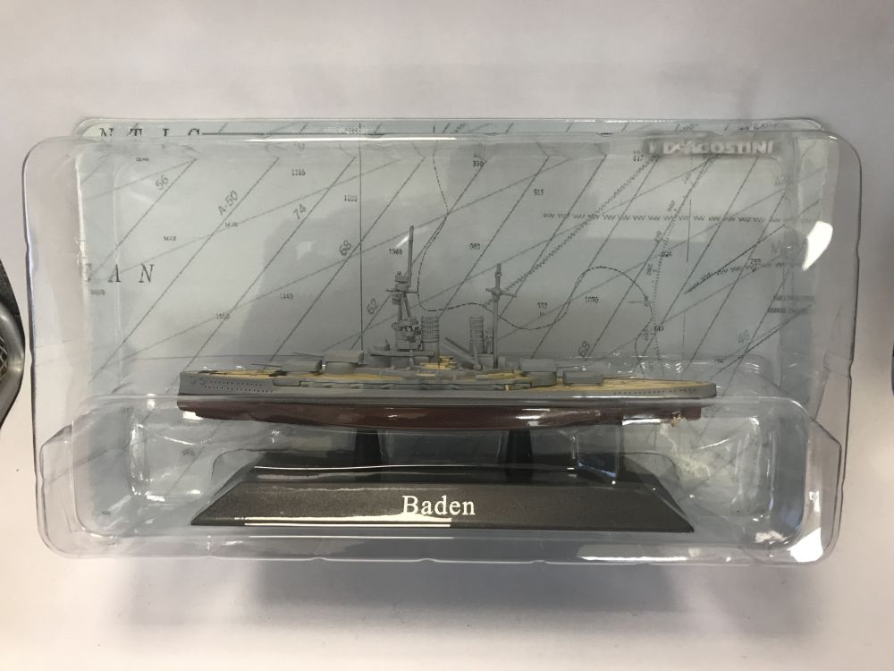 BADEN class Battleship 1915 1:1250 Scale Unbranded Diecast Model-Unbranded-Diecast Model Centre