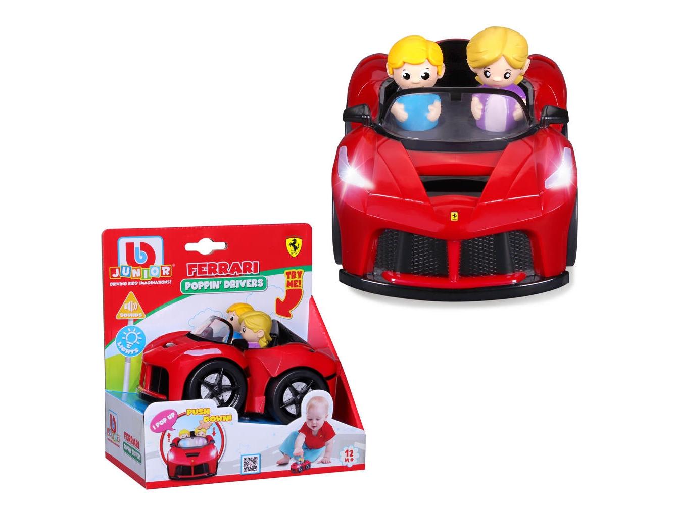 BB Junior Ferrari Poppin Drivers-Bburago-Diecast Model Centre