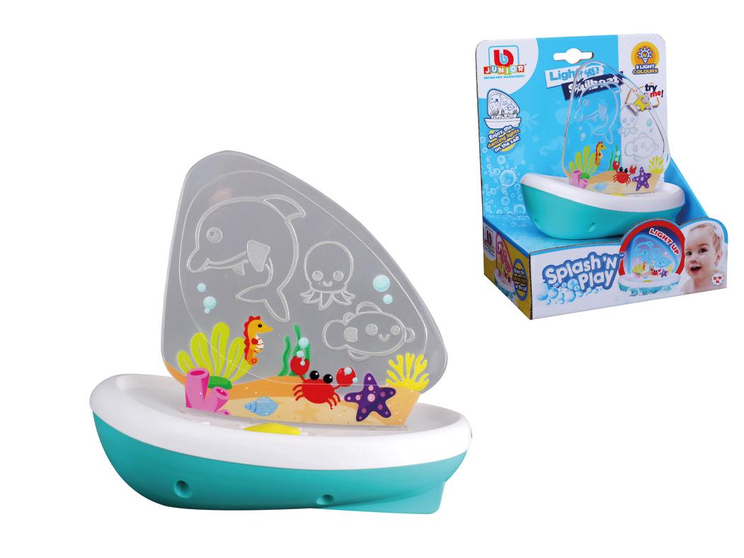 BB Junior Splash N Play Light Up Sailboat-Bburago-Diecast Model Centre