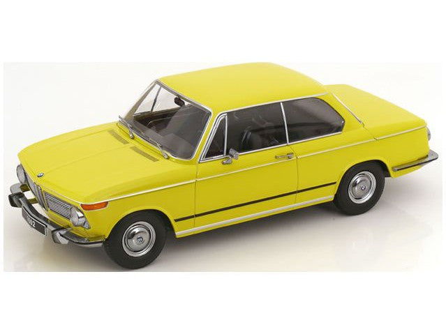 BMW 1602 (1 Series) 1971 yellow - 1:18 Scale Model Car-KK Scale-Diecast Model Centre
