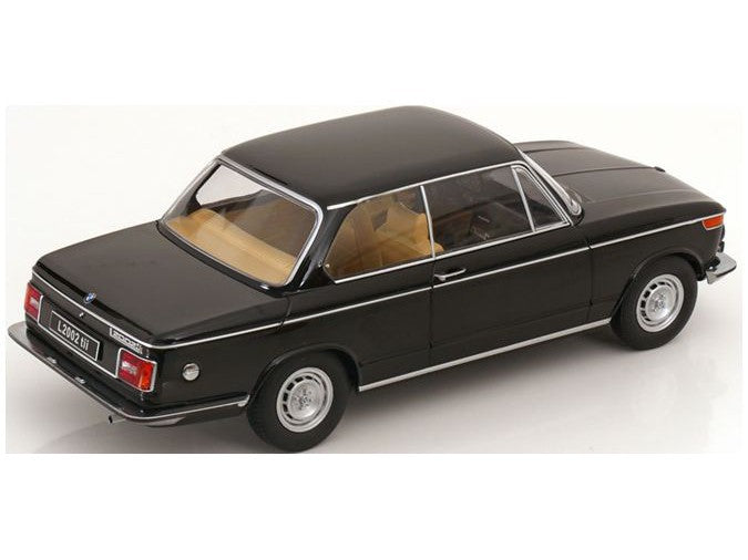 BMW 2002 tii (series 2) 1974 black - 1:18 Scale Model Car-KK Scale-Diecast Model Centre