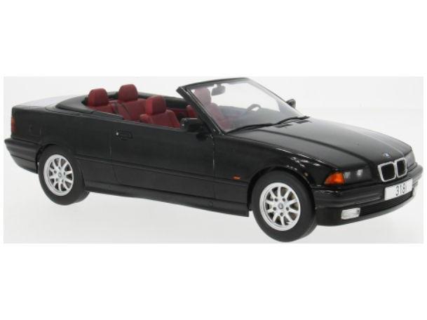 BMW 3 Series (E36) Cabriolet Black 1996 1:18 Scale Model Car Group Diecast Model Car-Model Car Group-Diecast Model Centre